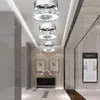 Explosiones de precios especiales luces de pasillo redondas de cristal de una sola capa luces de pasillo lámparas simples modernas para vestíbulo