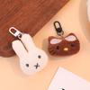 Colgante Llavero para Mochila, Accesorio de Correa para Funda de Teléfono, Muñeco de Peluche de Gato y Conejo