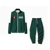 Ropa Deportiva Infantil Otoño Cuello Alto Cremallera Sudadera Verde Oscuro Azul X-O Nuevo Conjunto Digital Más Pieza Individual