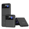Funda rígida plegable transfronteriza para Samsung zFlip3, funda protectora con tacto suave, carcasa de policarbonato esmerilado, funda simple para teléfono Flip3 5G.