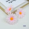 Flor de simulación Margarita grande 6cm crisantemo crisantemo silvestre pequeño flor DIY corona accesorios para sombrero varios diseño de escena