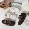 Zapatillas de deporte Beier Chou Meng Big Head Lamb Mao Mao, cálidas, de invierno, para mujer, con forro polar, 2024, B3521
