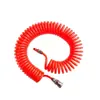 Tubo de Mola Sem Material Reciclado, Tubo de Alta Pressão para Compressor de Ar Pu8*5, Tubo Espiral Telescópico 12*8, Tubo Inflável Pu10*6.5