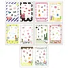 Adesivos Decorativos Coloridos para Bordas de Fotos Polaroid 3 Polegadas Novos de Fábrica 10 Adesivos Decorativos para Cartão Estrela DIY