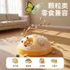 Brinquedo teaser automático para animais de estimação transfronteiriço com dispensador de comida e recursos interativos para aliviar o tédio, comedouro para cães, tigela para cães de estimação, tigela de alimentação lenta
