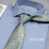Estilo retro casual europeo y americano con estampado floral de 8 cm de ancho para atar a mano, accesorio de traje diario moderno, suministro directo de fábrica