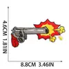 Parches de Tela Bordados Western para Hombre Pegatinas de Pistola Pegatinas de Caballo Tauro Etiqueta Bordada por Computadora Pegatinas de Cactus para Planchar