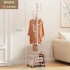 Perchero de pie para ropa y bolsos, perchero móvil para abrigos de dormitorio, perchero de pie de lujo para el hogar en la sala de estar para secar y almacenar ropa