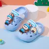 Nuevos Zuecos de Verano para Niños, Diseño de Héroe 3D, Suela Suave, Antideslizantes, Transpirables, Adecuados para Niños Pequeños para Usar Afuera