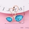 Nueva Moda Cisne Strass Estilo Coreano Cisne Strass Galvanizado Mini Joyería Accesorios DIY para Funda de Teléfono