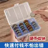 Caja de Almacenamiento de Monedas Importada de Japón Gadget Esencial para Viajes Estuche para Monedas Portamonedas Yen Caja Organizadora de Monedas
