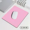 Mouse Pad Colorido Liso de Fábrica Pad para Mesa de Computador de Escritório Pad para Teclado de Mesa Estilo Simples Ins Presente para Mulheres e Homens