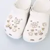Nuevo Producto Transfronterizo Compatible con Zapatos Crocs, Flor de Crisantemo Decorativa Floral de una Pieza Hebilla Accesorio Desmontable DIY Pieza Única