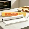 Papel Silicone 5m Suplemento Alimentar Bebê Bolo Cozido no Vapor Papel Manteiga Pele de Jumento Gelatina Bolo Papel à Prova de Gordura Dupla Face Ferramenta Especial para Forno