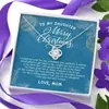 Amazon Nuevo Collar de Trébol de Cuatro Hojas Corazón Eterno Moda Europea y Americana Clavícula Regalo de Navidad de Madre a Hija