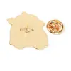 Aliexpress Moda Novo Produto Desenho Animado Peru Esquilo Abóbora Broche Criativo Fofo Personalizado Liga de Zinco Gotejamento de Óleo Emblema Acessórios