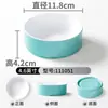 Tazón Pequeño de Melamina Vajilla Imitación Porcelana Olla Caliente Huevo al Vapor Verdura al Vapor Tazón Plano para Ensalada Fondo Plano Plástico Tazón Pequeño