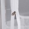 Mosquitera de sombreado para dormitorio de estudiantes, venta al por mayor, litera superior, litera inferior, dormitorio, 0,8 m, 0,9 m, mosquitera a prueba de polvo, cremallera de tres puertas