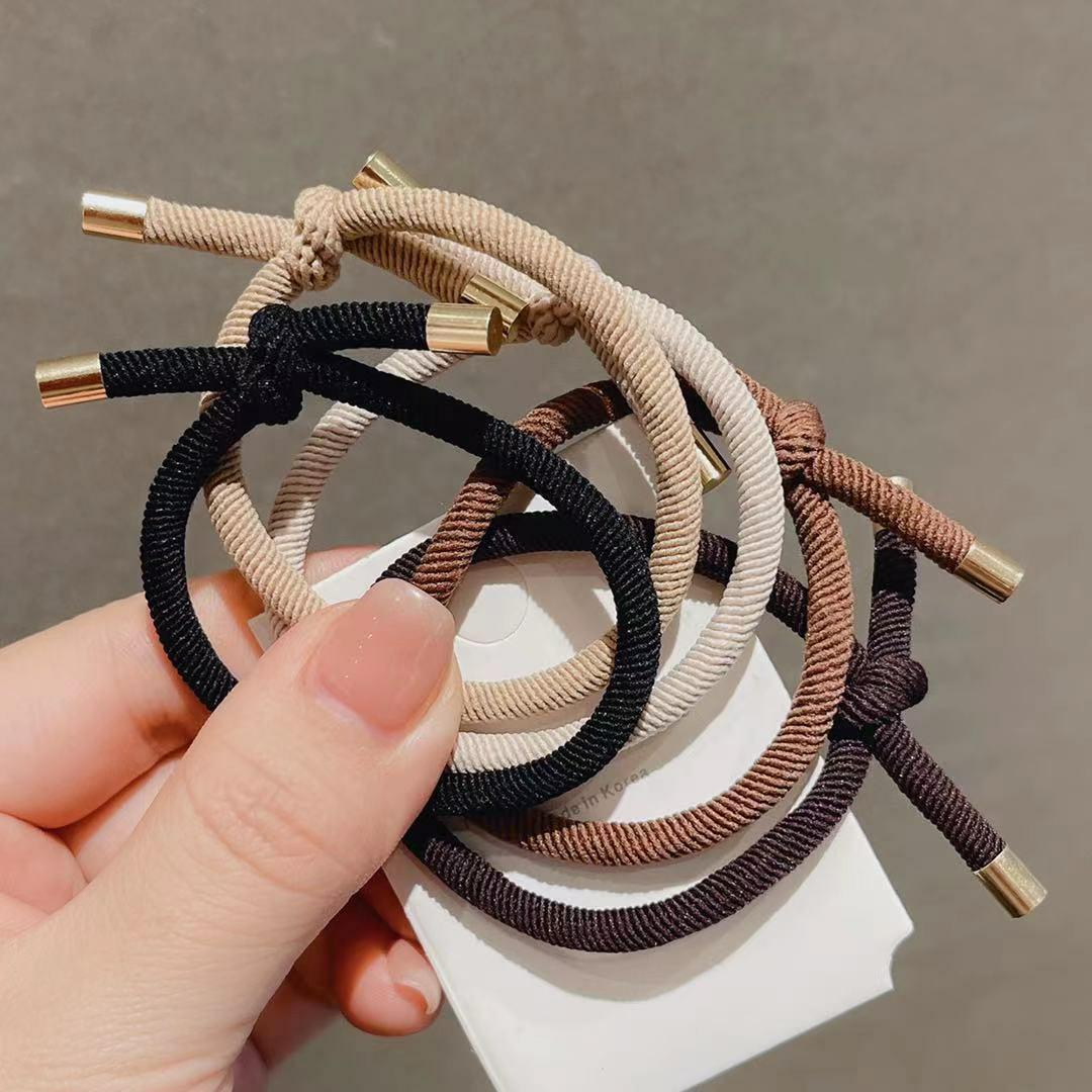 打结螺旋皮筋