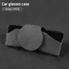 Estuche de Gamuza para Gafas de Sol para Coche de Venta Caliente Transfronteriza, Clip para Gafas de Coche, Parasol, Accesorios Multifuncionales para el Interior