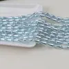 Perlas de Vidrio Forma de Gota de Agua 8*16mm Cuentas Sueltas con Agujeros Rectos DIY Coloridas Imitación de Concha Cuentas para Collar Pendientes Accesorios Hechos a Mano Materiales