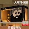 Cortina de Cama Blackout Fuerte y Mosquitera para Dormitorio Universitario, Litera Individual Integrada para Dormitorio, Cortina Especial Totalmente Cerrada