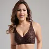 Comercio Exterior Transfronterizo Serie Estampado de Leopardo Sujetador Cómodo de Soporte Suave Inalámbrico Sin Costuras para Mujer Bestseller de Amazon
