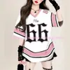 Producto de Venta Caliente Transfronterizo de Verano 2026 en Aliexpress y Ozone: Estampado Digital Animal City Cuello Redondo Manga Corta