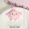 Acessórios DIY em Formato de Ovo de Desenho Animado, Broches de Pelúcia Fofos, Pingentes para Sacolas de Festa, Acessórios para Joias, Roupas, Sapatos e Meias Atacado