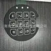 Procesamiento de diseño y producción de panel de máscara de PVC para interruptor de membrana, placa de nombre y otros interruptores de membrana seguros