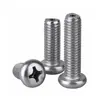 Tornillo Redondo Phillips de Acero Inoxidable 304/316 Vacío Máquina de Tornillos para Mascarillas Con/Sin Agujero de Escape Hueco Tornillo Mecánico