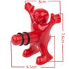 Processamento de rolha criativa personalizada para vinho tinto segunda criança paródia ferramenta de vedação para garrafa de vinho tinto rolha de vinho