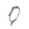 Comercio Exterior Anillo Punk Europeo y Americano de Calavera con Cruz, Anillo de Joyería Moderno y Genial, Anillo de Articulación de Diseño Personalizado