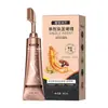 Peine Hanfeng de Dosis Única para Teñir el Cabello con Extractos de Plantas, Suave y No Irritante, No se Pega al Cuero Cabelludo, Cubre Fácilmente las Canas, Crema para Teñir el Cabello