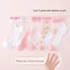 Meias Infantis de Verão Meias Finas de Rede Meias de Rede para Meninas Absorventes de Suor Respiráveis Meias Médias para Meninos 1-12 Anos