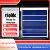 Porta de rolo rápida em PVC oficina de purificação indução elétrica à prova de vento à prova de poeira transparente industrial automática de levantamento rápido porta rápida