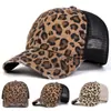Gorras de béisbol con estampado de leopardo y tigre estilo americano, sombreros para el sol, gorras transpirables para primavera/verano, gorras al por mayor