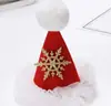 Adereço de cabeça de Natal menina saia de gaze de renda alce chapéu velho grampo de cabelo crianças foto foto super fofo fivela de cabelo