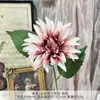 Dalia Artificial de Cabeza Única de Tamaño Mediano Flor Falsa Decoración de Piso para Salón de Bodas Flor Artificial Plástico Arreglo Floral DIY