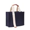 Bolsa de lona Oxford con logo personalizado, gran capacidad, adecuada para uso empresarial y de oficina, se puede llevar como bolso de mano o bolso cruzado para ir al trabajo y para fines promocionales