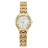 Relógio Dourado Pequeno Goldie de Luxo Leve com Números Romanos para Mulheres, Relógio de Pulso Vintage com Design Simples e Elegante, À Prova d'Água, Relógio de Pulseira a Quartzo Transfronteiriço