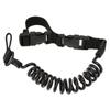 Lanyard Táctico Multifuncional para Ventilador Militar al Aire Libre, Cuerda de Seguridad para Arma, Llavero Elástico Anti-Pérdida con Resorte, Resistente al Desgaste
