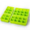 Caja de Silicona para Alimentos Complementarios para Niños Molde de Hielo de Silicona Dividido Congelado Almacenamiento Refrigerado Caja para Alimentos Complementarios Olla de Hielo
