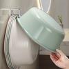 Gancho de Acero Inoxidable para Lavabo Sin Perforaciones Estante de Almacenamiento para Inodoro Colgante de Pared Gancho Adhesivo Estante de Almacenamiento para Lavabo de Baño Gancho para Lavabo