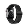 Adecuado para todos los Applewatch Hebilla magnética de cuatro puntos a la moda Correa de Apple Watch de bucle trenzado de nailon