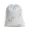 Bolsas de Algodão e Linho Estampadas com Cordão para Armazenamento de Joias e Colares, Bolsas Vazias para Sachets de Artemísia e Joias do Festival do Barco-Dragão