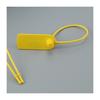 Precinto de plástico desechable para ropa y zapatos, antifalsificación, antiajustable, con hebilla para bolsa, etiqueta de corbata, sello logístico, venta al por mayor de fábrica
