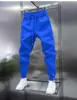 Pantalones Jogger Nuevos para Hombre Primavera y Otoño 2024, Pantalones Deportivos Casuales de Color Sólido con Cordón, Corte Holgado, Versátiles, Pantalones Largos Engrosados