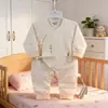 26 Pelele de Mariposa para Bebé de Primavera y Otoño Algodón Sin Costuras Dibujo Animado Bordado Traje para Gatear con Velcro Ropa de Una Pieza para Bebé