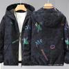 Chaqueta de Otoño e Invierno Gesha Ropa Exterior Juvenil Niño Estudiante de Secundaria Trendy Guapo Niños Grandes Delgada Algodón Primavera
